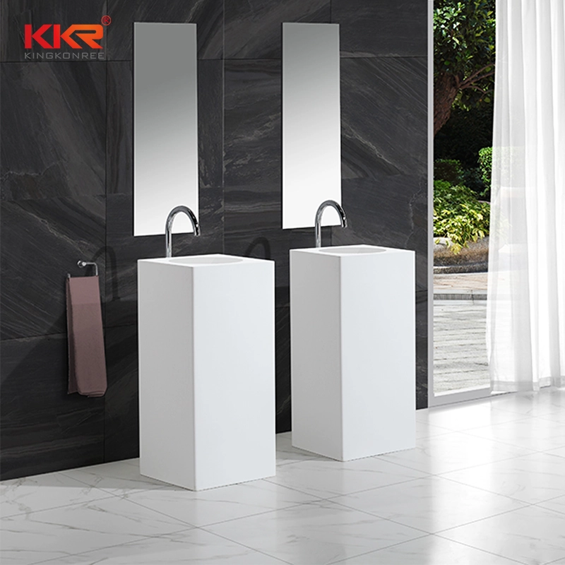 KingKonree rectangle free standing wash basin design for home 1