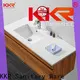 acrylic wash basin with cabinet hindware customized for motel 1