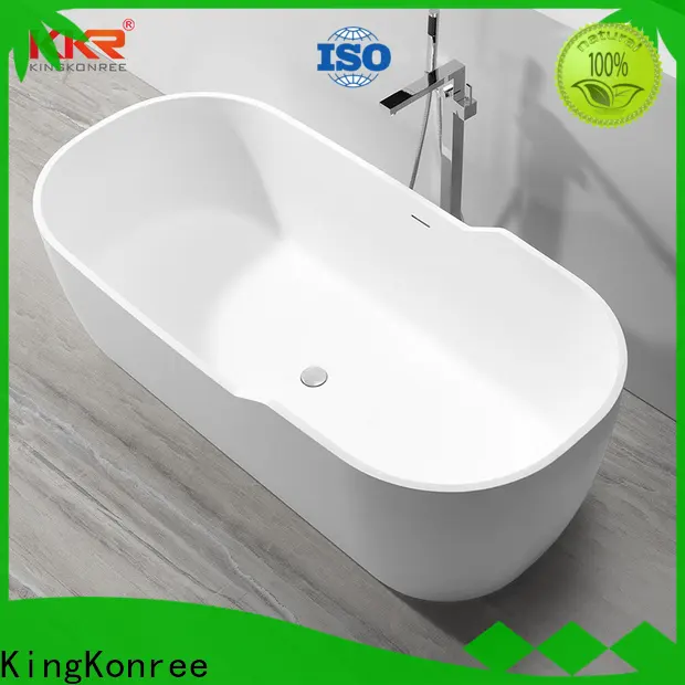 KingKonree practical rectangular freestanding bathtub at discount for shower room 1