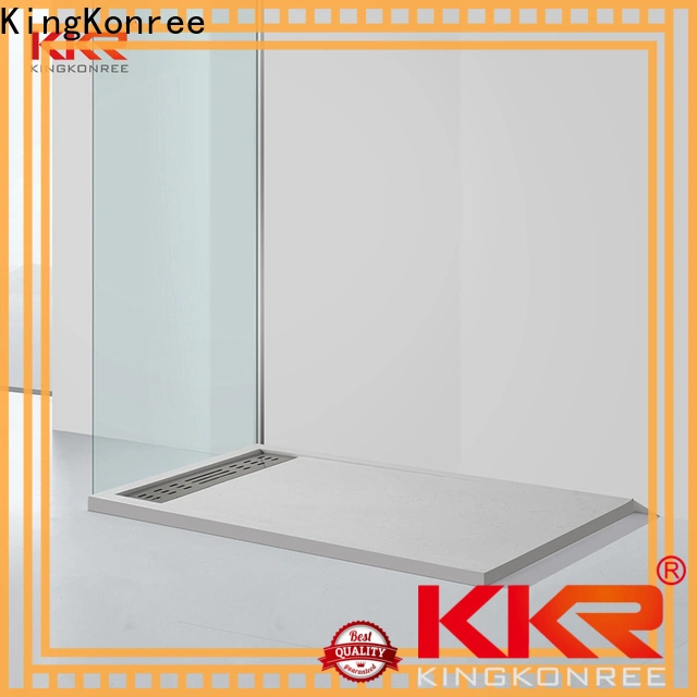 KingKonree black large shower trays manufacturer for motel 1