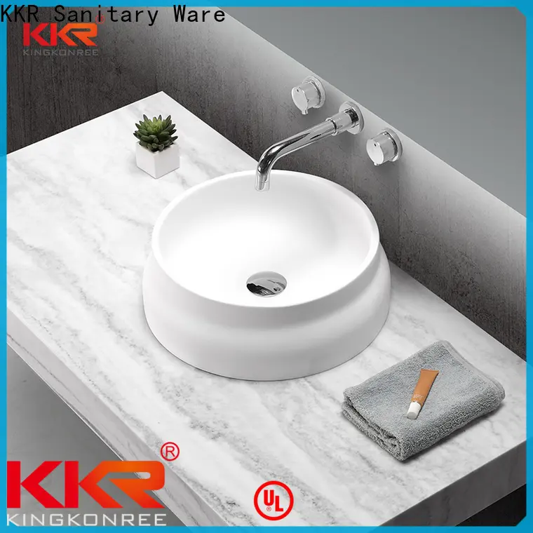 KingKonree above counter vanity basin cheap sample for restaurant 1