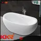 black round freestanding bathtub free design 1