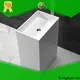 against wall bathroom sanitary ware design for hotel 1