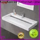 professional small wall hung basin manufacturer for hotel 1