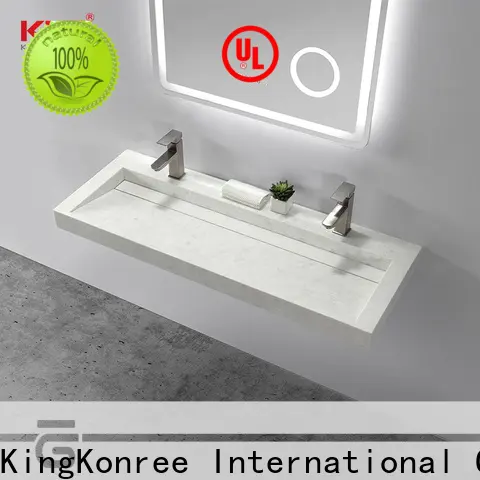 KingKonree wall hung cloakroom basin manufacturer for bathroom 1