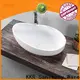 KingKonree pure above counter vessel sink customized for home 1