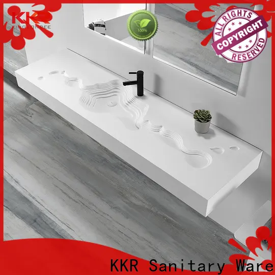 KingKonree marble wall hung basin supplier for bathroom 1