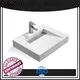 concrete wall hung vanity basin sink for toilet 1