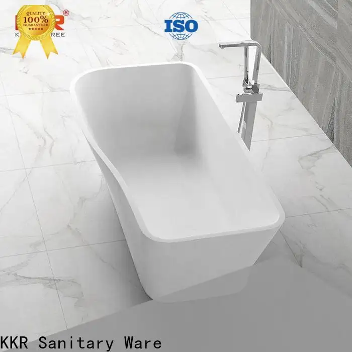 KingKonree stone resin bath free design for shower room 1