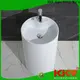 KingKonree rectangle floor standing basin supplier for motel 1