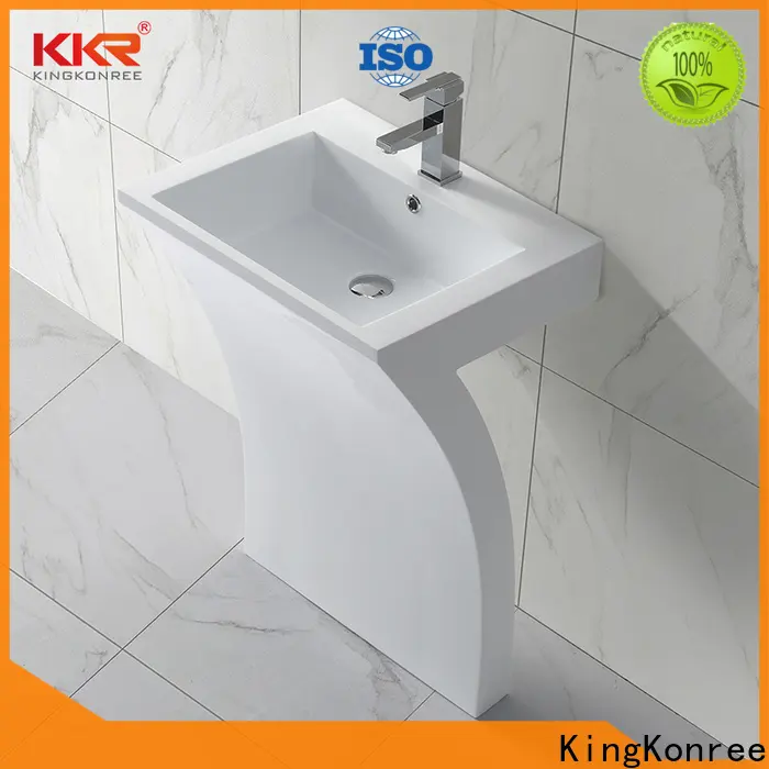 KingKonree stand alone bathroom sink supplier for home 1