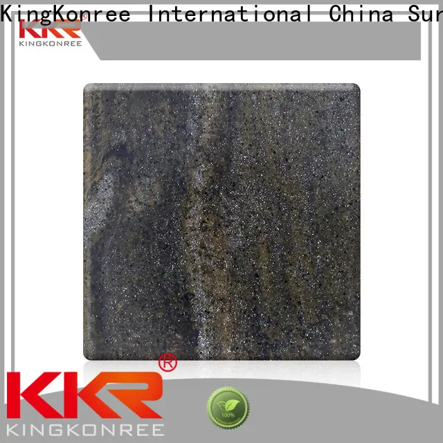 KingKonree veining solid surface sheets for sale from China for room 1