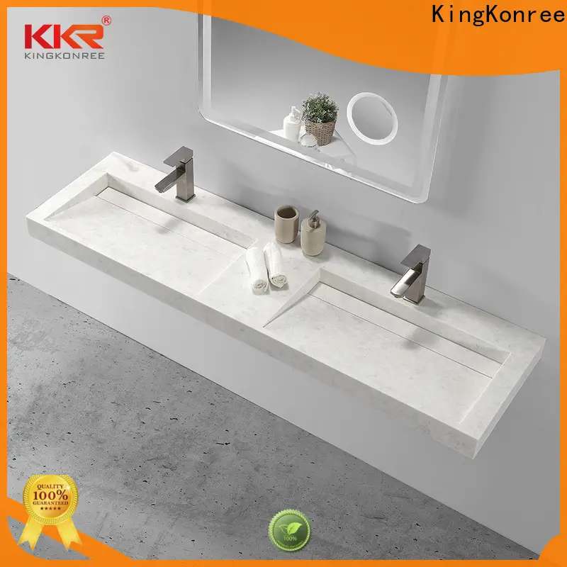 KingKonree stable wall hung bathroom basins manufacturer for home 1