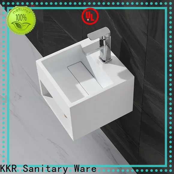 KingKonree wall mounted wash basin supplier for toilet 1