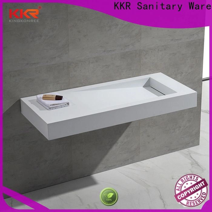 KingKonree bathware wall mounted wash basins supplier for bathroom 1