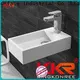 artificial wall hung bathroom basins customized for home 1