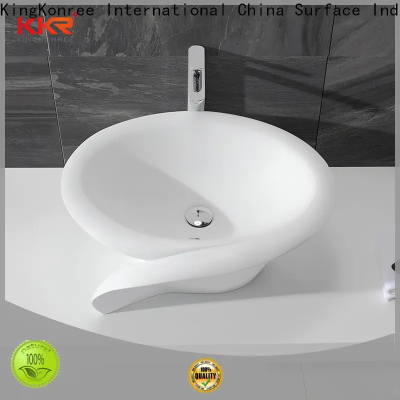 KingKonree sanitary ware small countertop basin manufacturer for room 1