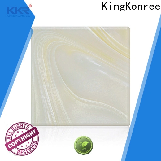 KingKonree translucent countertops sink for hotel 1