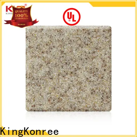 KingKonree solid surface countertop material supplier for restaurant 1