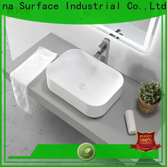 KingKonree standard above counter vessel sink design for home 1