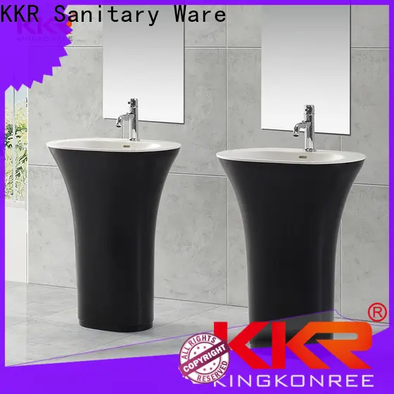 KingKonree free standing wash basin manufacturer for motel 1