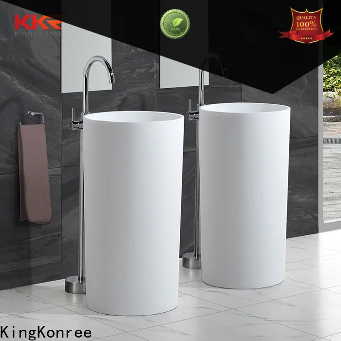 KingKonree resin bathroom sink stand supplier for home 1