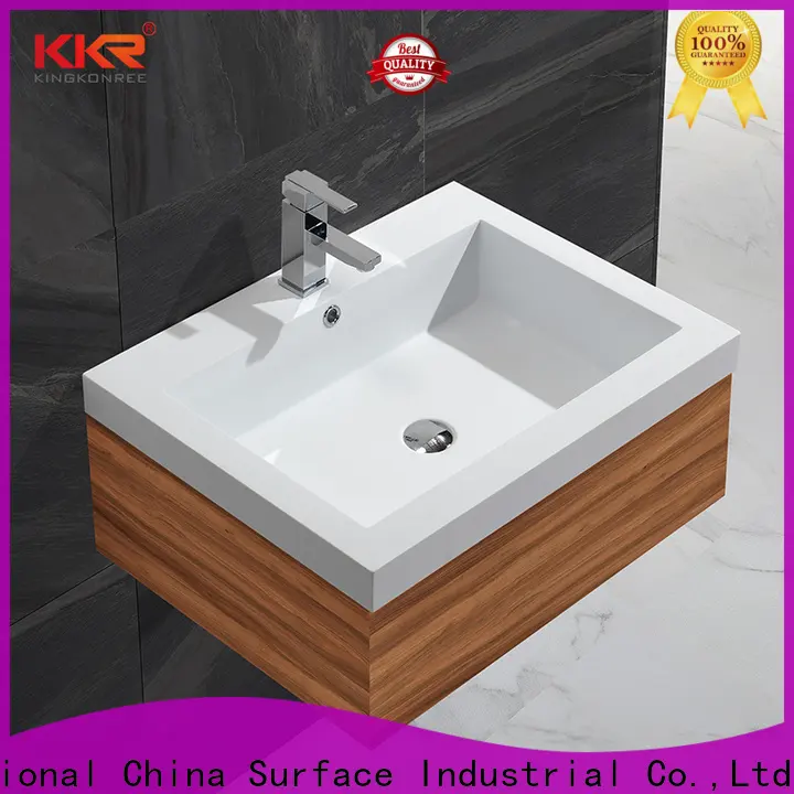 KingKonree quality small wash basin with cabinet sinks for bathroom 1