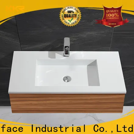 wooden cloakroom basin with cabine sinks for toilet 1