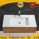 wooden cloakroom basin with cabine sinks for toilet 1