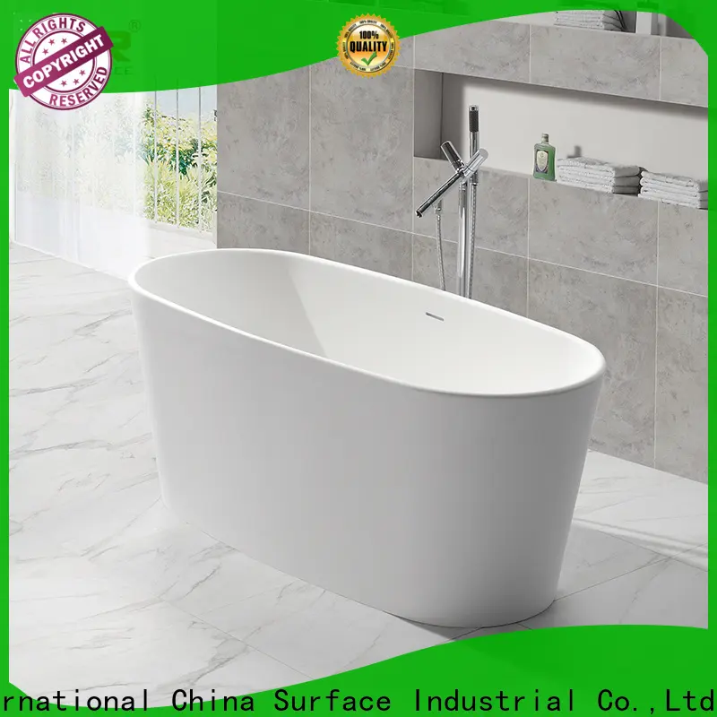 KingKonree freestanding soaking bathtub at discount for hotel 1