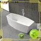 KingKonree solid surface freestanding tub custom for shower room 1