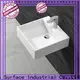 KingKonree white wall mounted wash basins customized for hotel 1