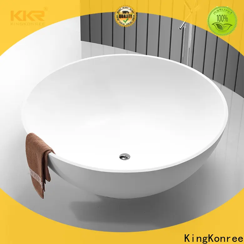 KingKonree stone resin bath free design 1