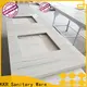 back splash acrylic countertops customized for hotel 1