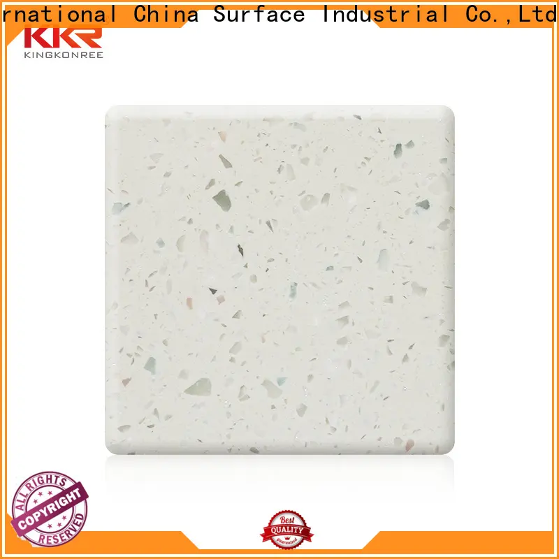 KingKonree hot selling types of solid surface countertops manufacturer for home 1