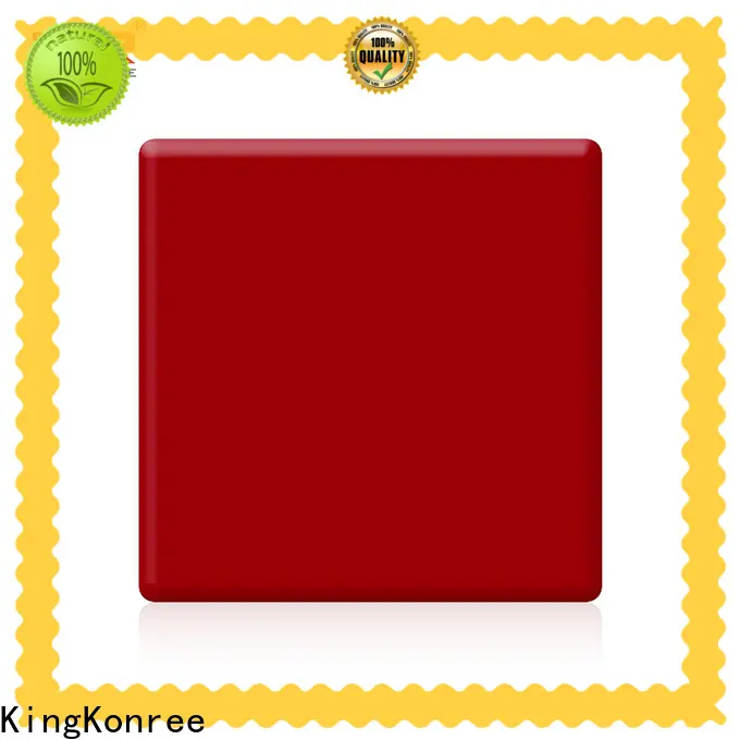 KingKonree quality acrylic worktops manufacturer for hotel 1