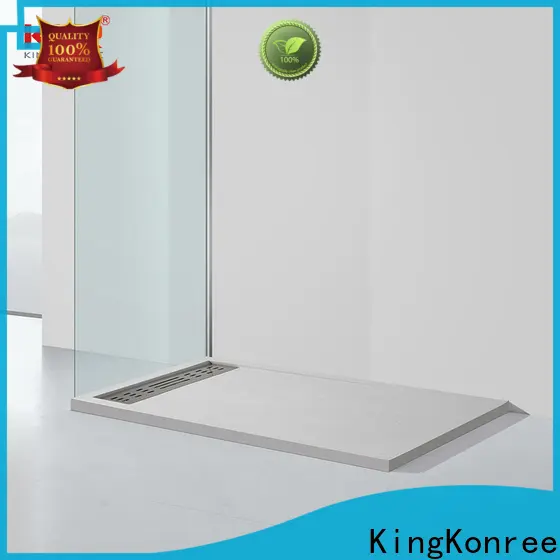 KingKonree rectangle square shower tray manufacturer for hotel 1