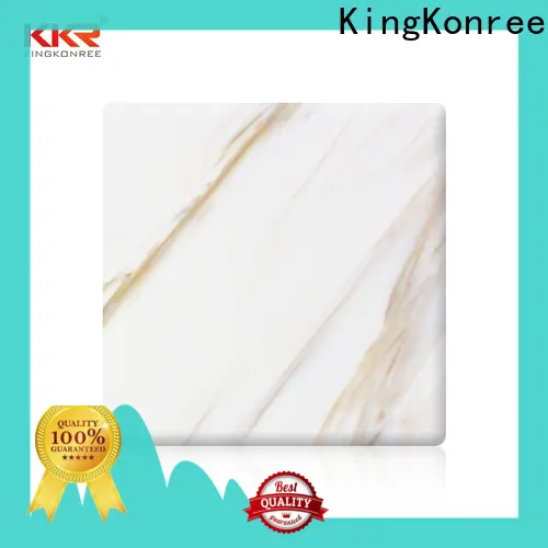 KingKonree modified solid surface sheets from China for indoors 1