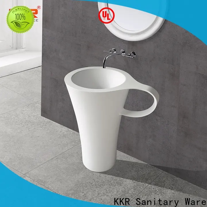 KingKonree stable stand alone bathroom sink factory price for hotel 1