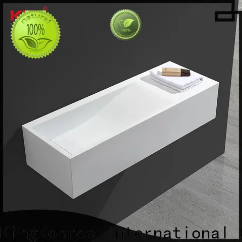KingKonree wall hung vanity basin manufacturer for toilet 1