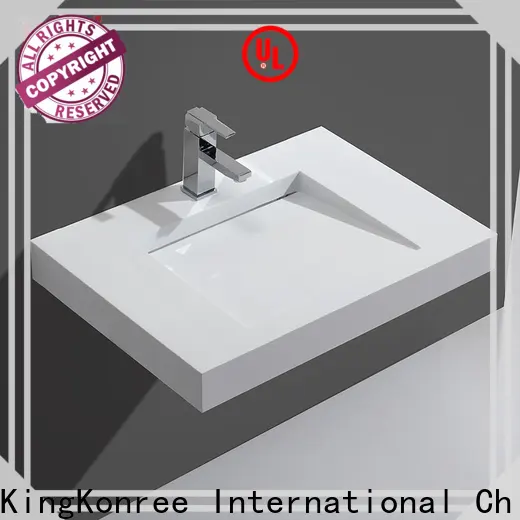 KingKonree stone vanity top-brand for hotel 1