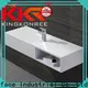 KingKonree fancy wall mounted wash basins design for hotel 1