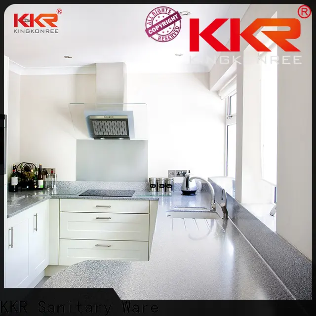 glossy solid surface kitchen worktops high-qualtiy for home 1