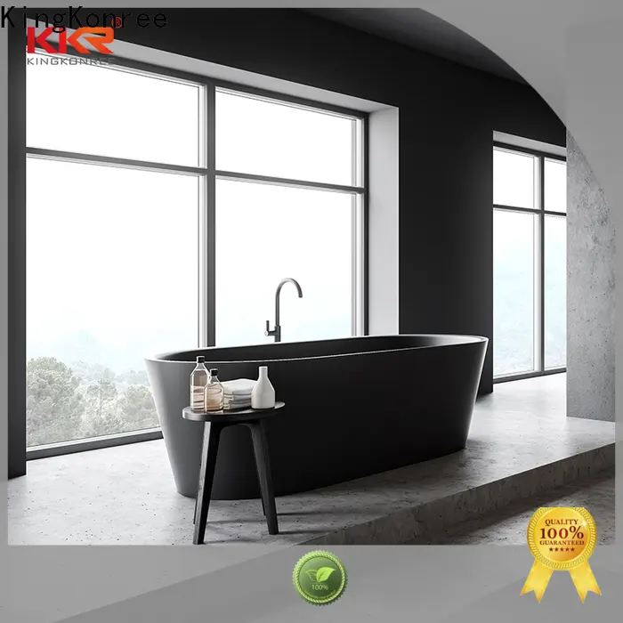 KingKonree freestanding soaking bathtub OEM 1