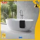 KingKonree black cheap freestanding bath OEM 1