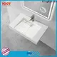 KingKonree rectangle stainless steel wash basin manufacturer for toilet 1