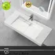 KingKonree fancy wall hung vanity basin supplier for bathroom 1