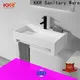 KingKonree rectangle wash basin models and price manufacturer for hotel 1