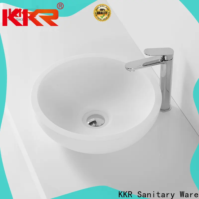 KingKonree durable small countertop basin design for hotel 1