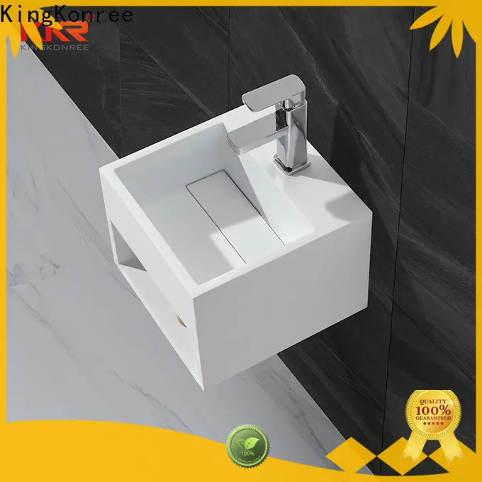 KingKonree wall mounted wash basins manufacturer for hotel1 1